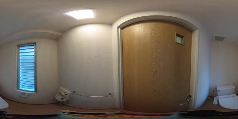 パノラマ画像トイレ