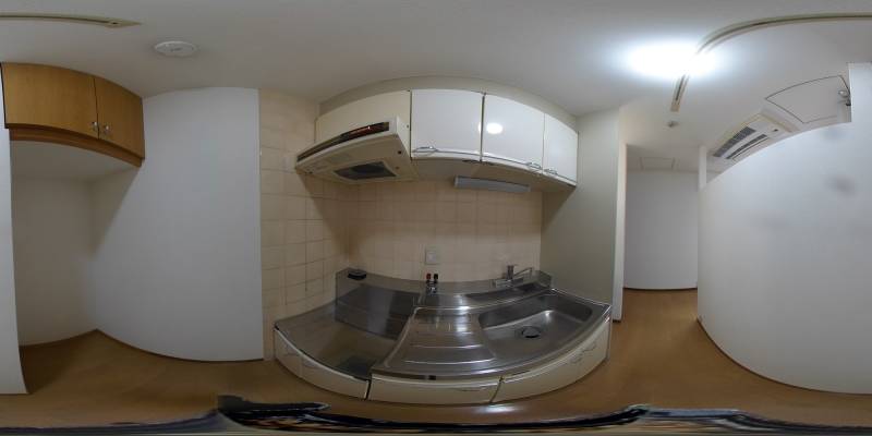 パノラマ画像キッチン