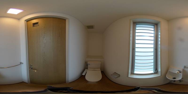 パノラマ画像トイレ