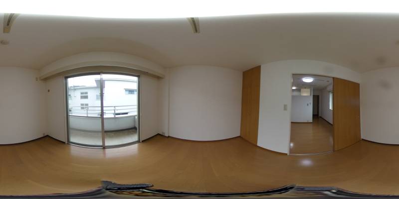 パノラマ画像洋室