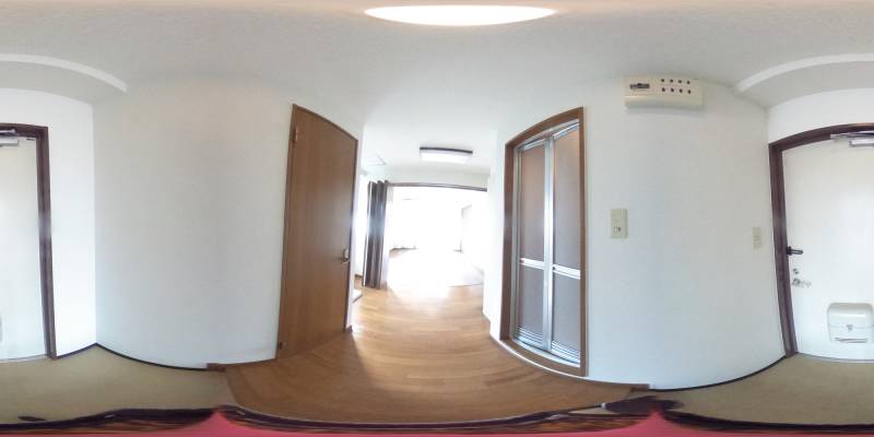 パノラマ画像玄関