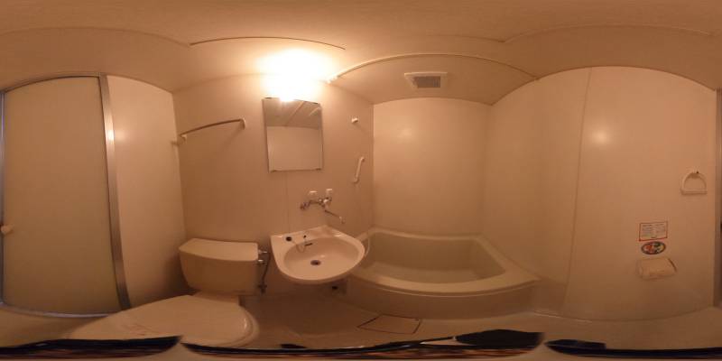 パノラマ画像バスルーム