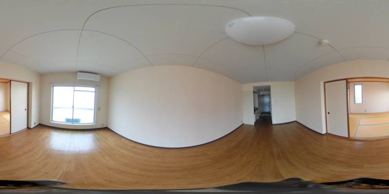 パノラマ画像洋室