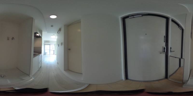 パノラマ画像玄関