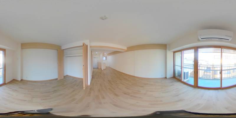 パノラマ画像洋室