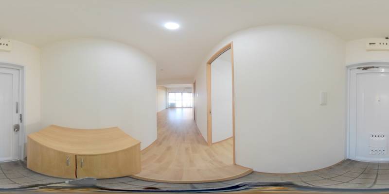 パノラマ画像玄関