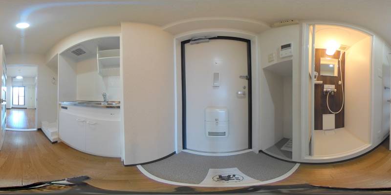 パノラマ画像玄関