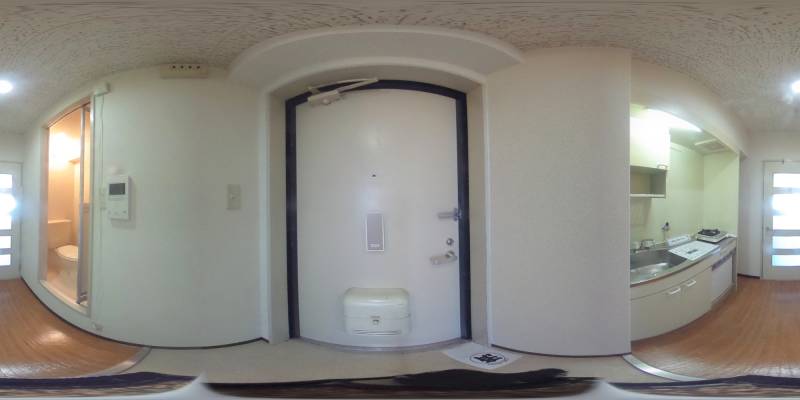 パノラマ画像玄関