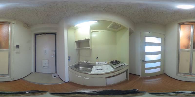 パノラマ画像キッチン