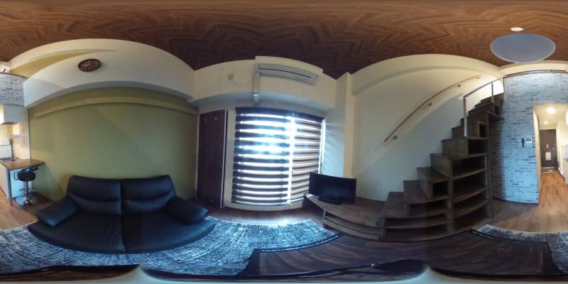 パノラマ画像洋室