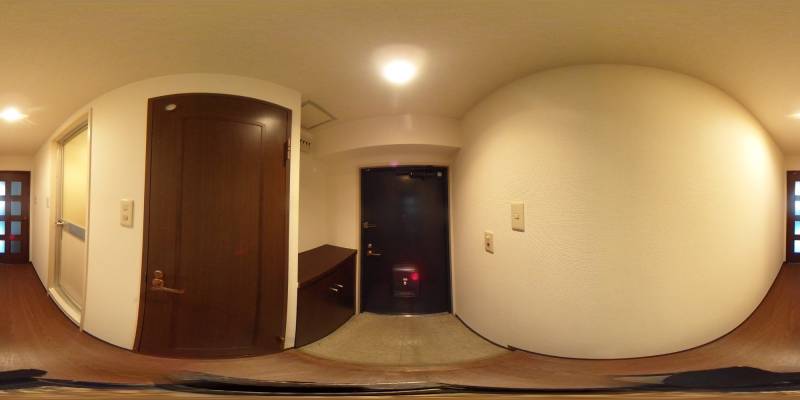 パノラマ画像玄関