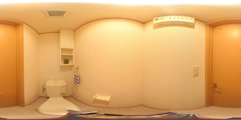 パノラマ画像トイレ