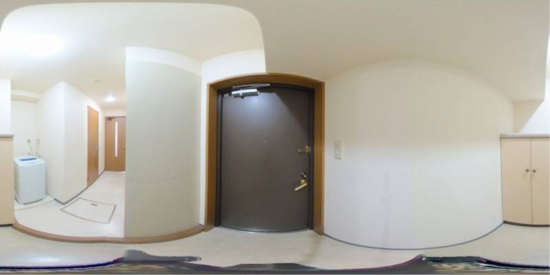 パノラマ画像玄関