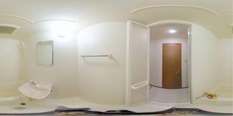 パノラマ画像バスルーム