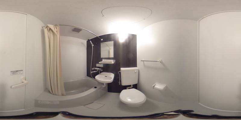 パノラマ画像バスルーム