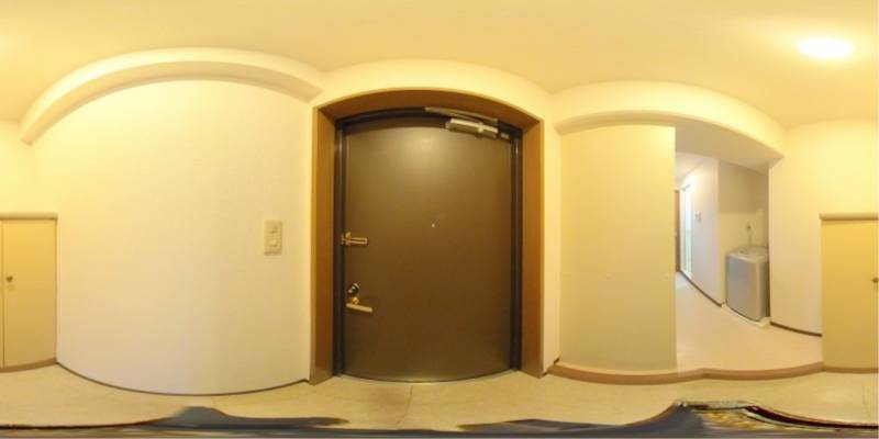 パノラマ画像洋室