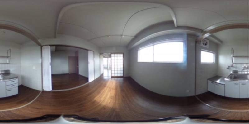 パノラマ画像ダイニング