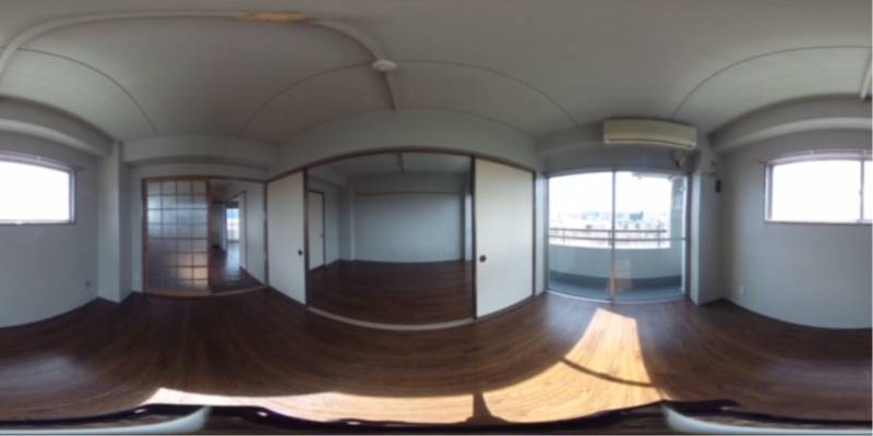 パノラマ画像洋室