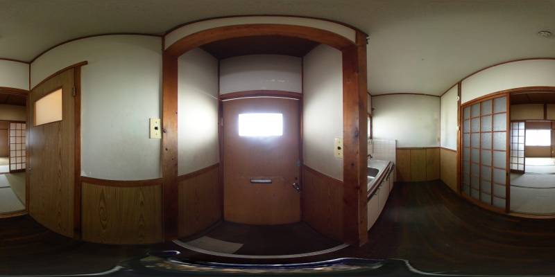 パノラマ画像玄関