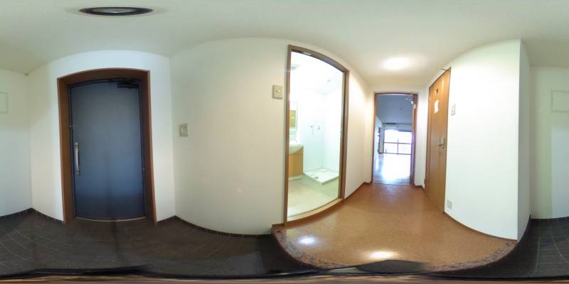 パノラマ画像玄関