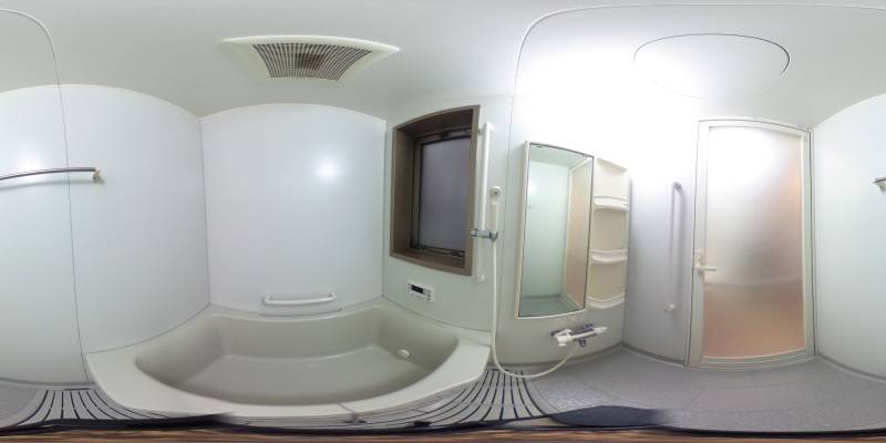 パノラマ画像バスルーム
