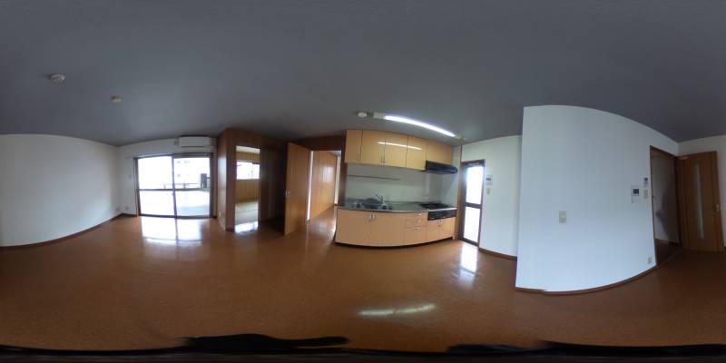 パノラマ画像リビング