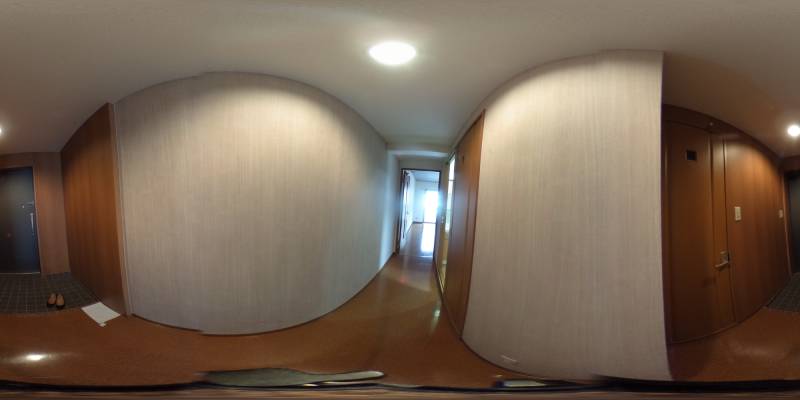 パノラマ画像玄関