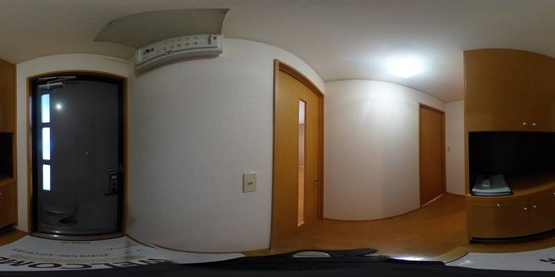 パノラマ画像玄関