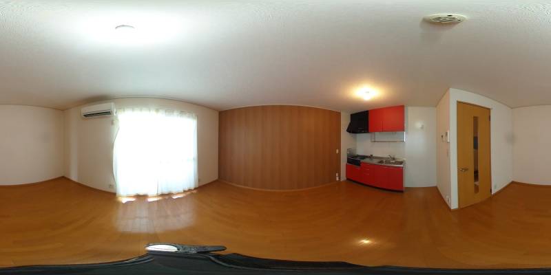 パノラマ画像リビング