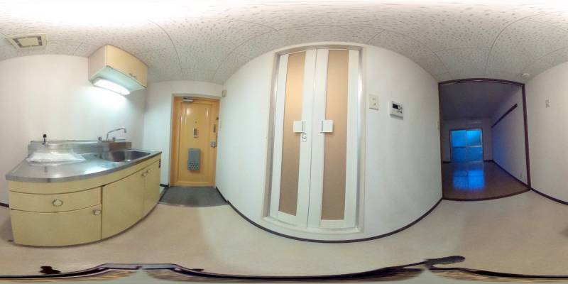 パノラマ画像キッチン