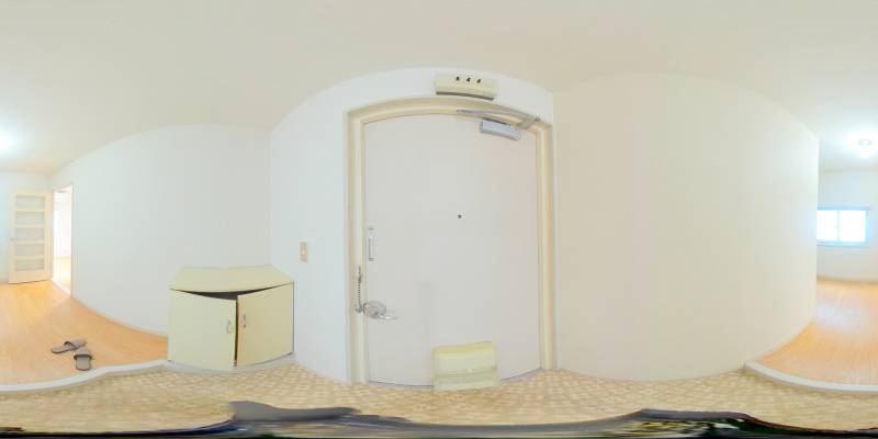 パノラマ画像玄関