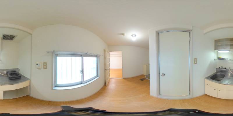 パノラマ画像キッチン