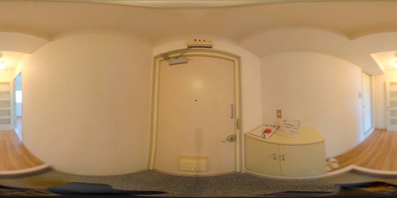 パノラマ画像玄関