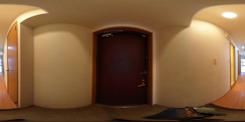 パノラマ画像玄関