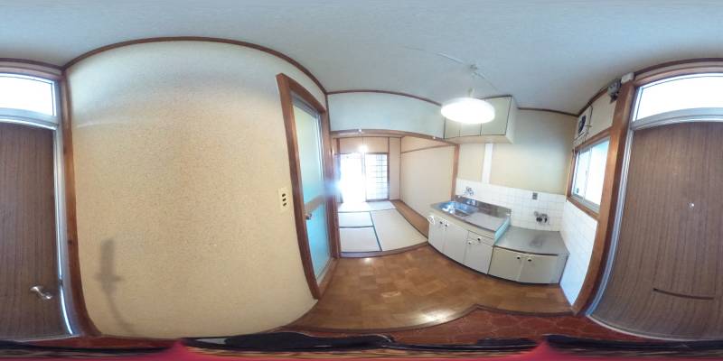 パノラマ画像玄関