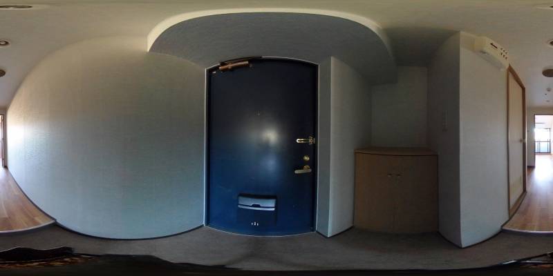 パノラマ画像玄関