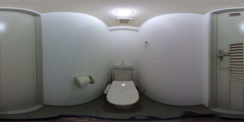 パノラマ画像トイレ