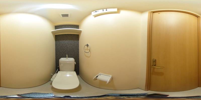 パノラマ画像トイレ