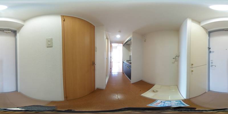 パノラマ画像玄関