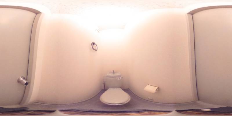 パノラマ画像トイレ