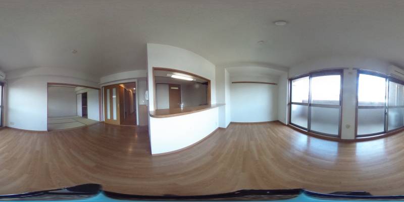 パノラマ画像リビング