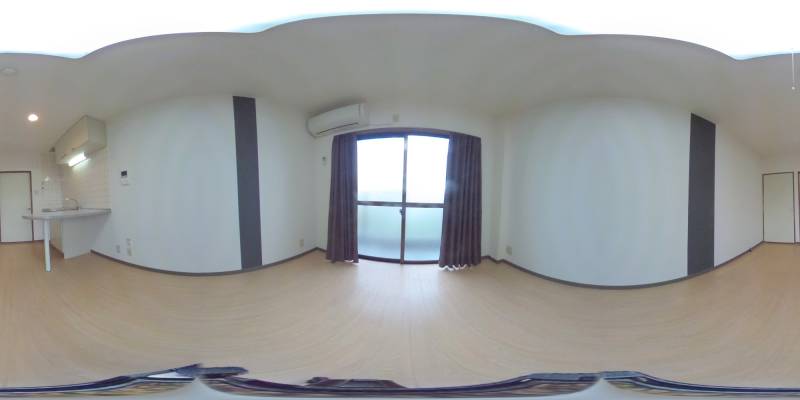 パノラマ画像洋室