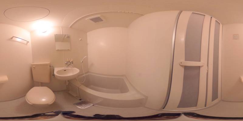 パノラマ画像バスルーム