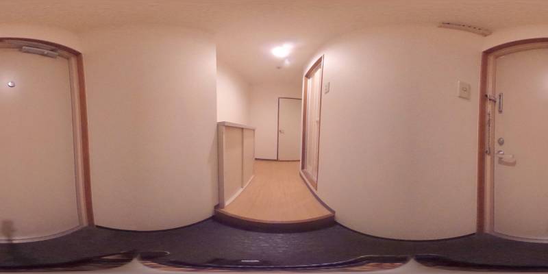 パノラマ画像玄関