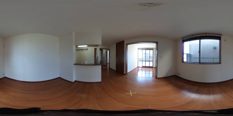 パノラマ画像リビング