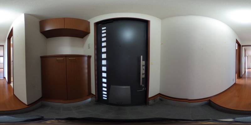 パノラマ画像玄関