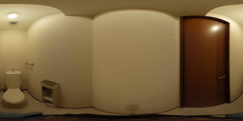 パノラマ画像トイレ