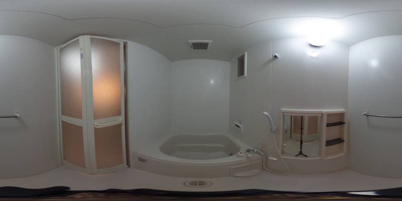 パノラマ画像バスルーム