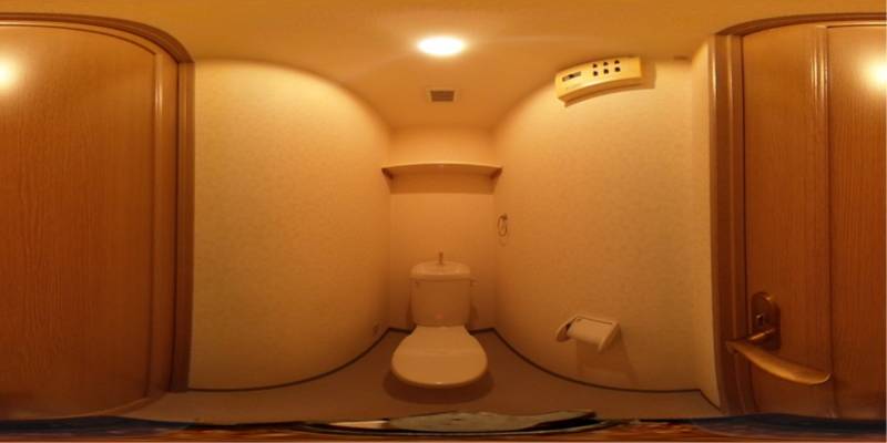 パノラマ画像トイレ