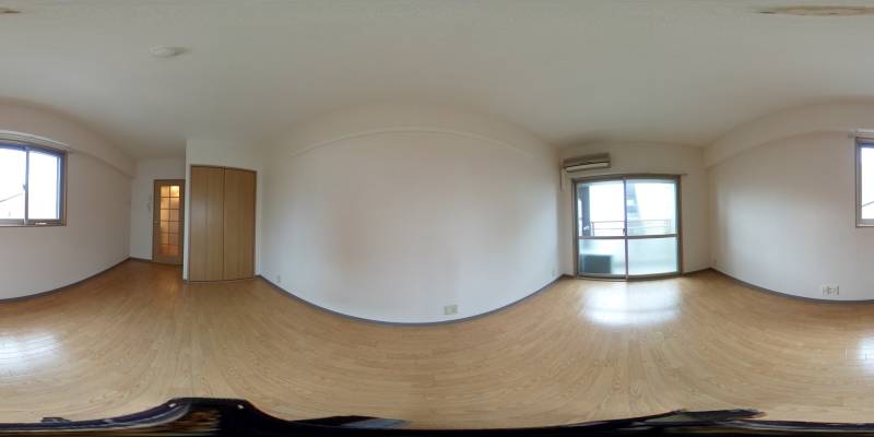 パノラマ画像洋室